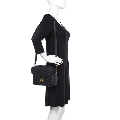 Louis Vuitton Empreinte Pochette Metis Black 2 of 13