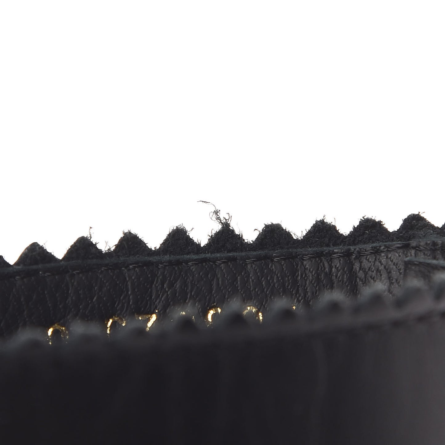 Calfskin Lace Up Short Boots 37 Black Gold
