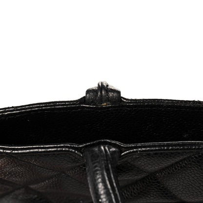 Chanel Caviar Quilted Medallion Tote Black 19 of 20