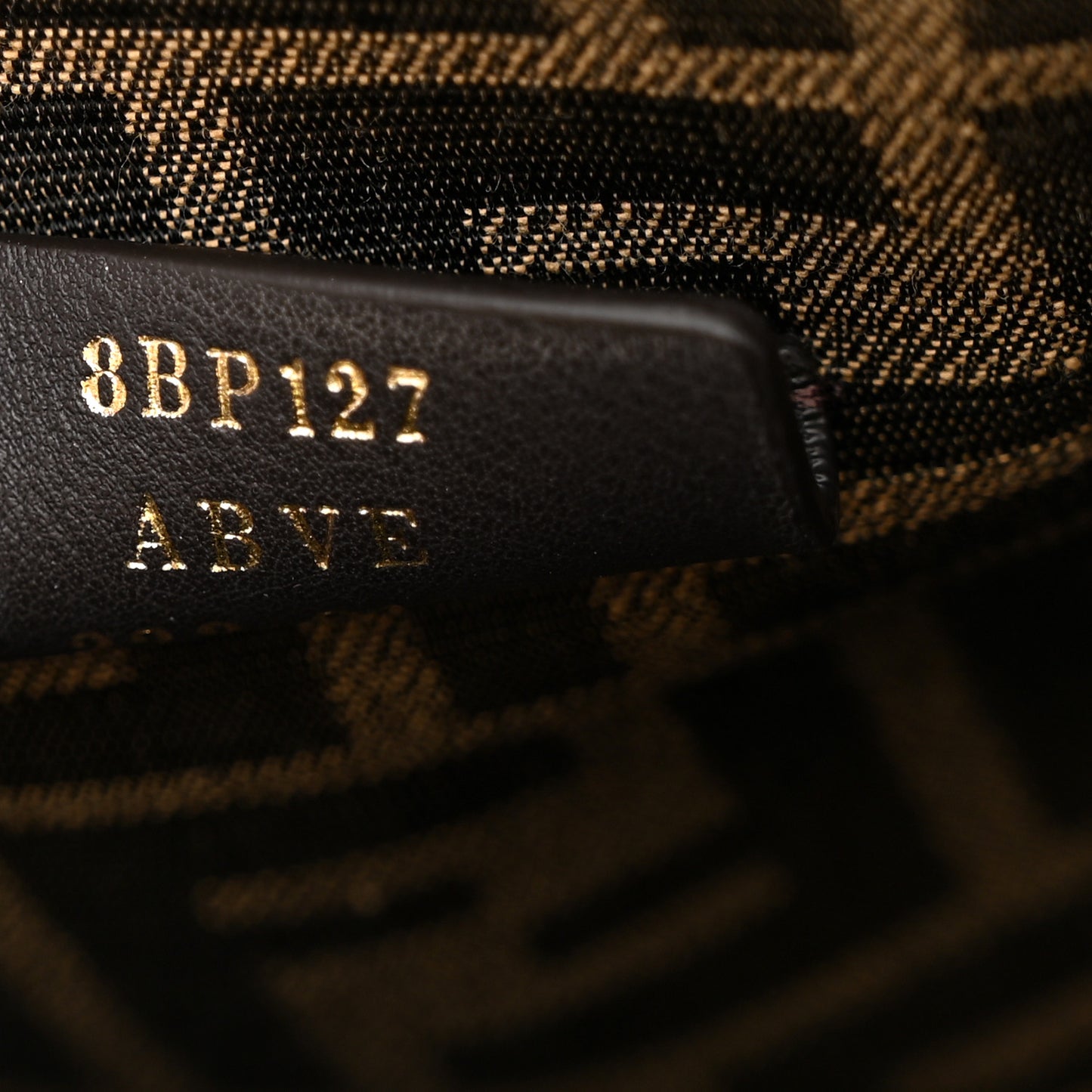 Shiny Nappa Medium Fendi First Azzurro Baby