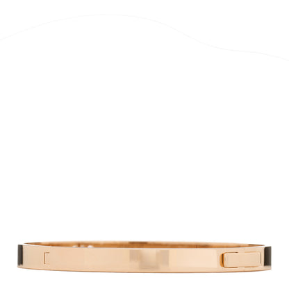 Hermes 18K Rose Gold Diamond PM H D'Ancre Bracelet ST 2 of 5