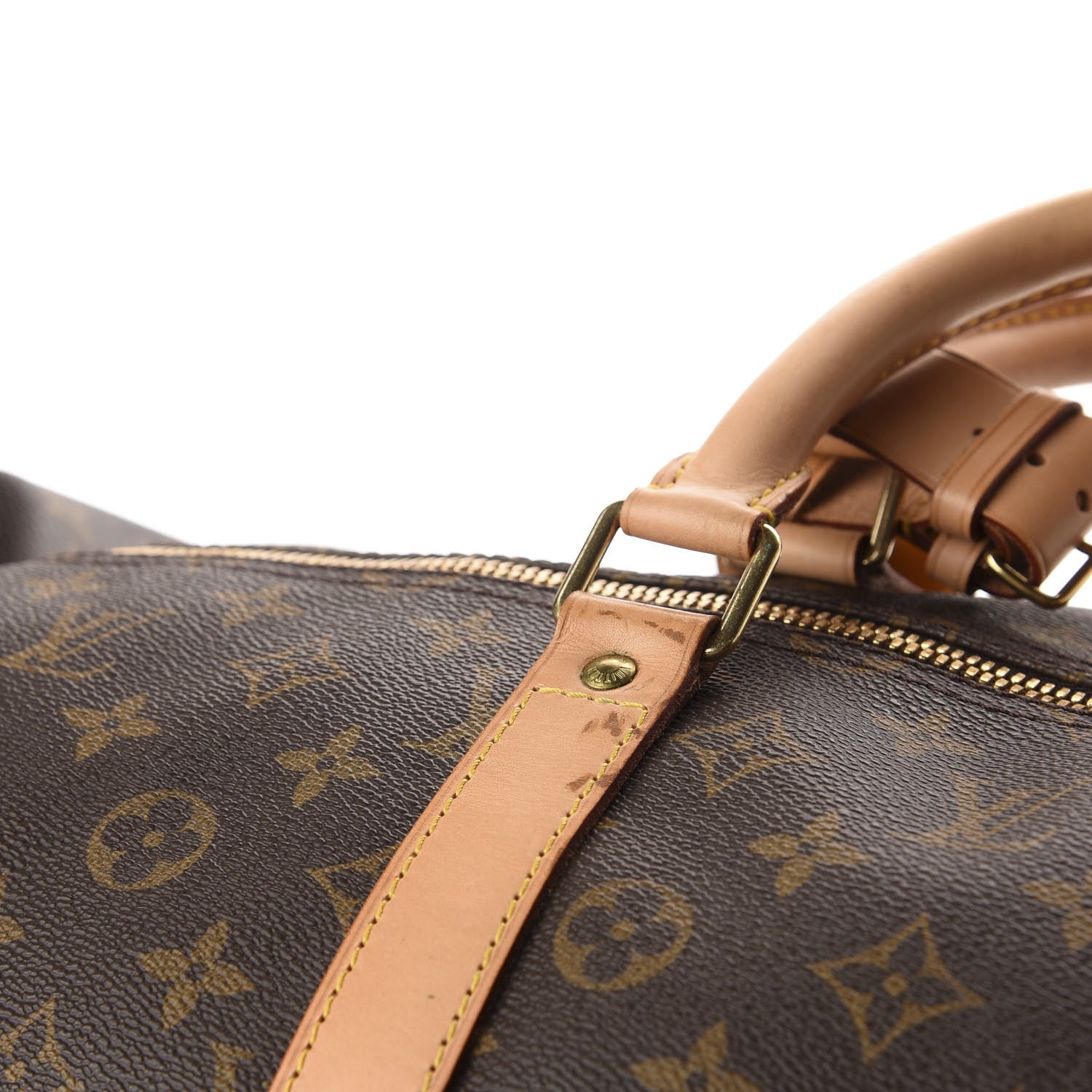 Louis Vuitton Monogram Keepall Bandouliere 55 7 of 8