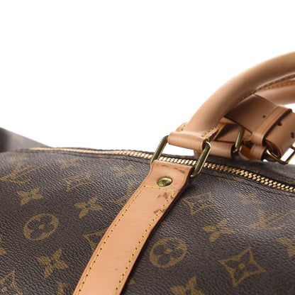 Louis Vuitton Monogram Keepall Bandouliere 55 7 of 8