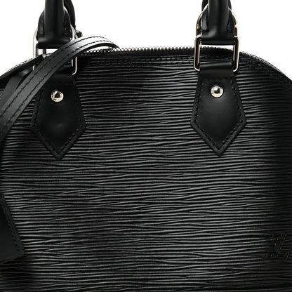 Louis Vuitton Epi Alma BB Black 7 of 10