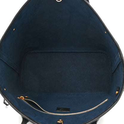 Louis Vuitton Empreinte Monogram Giant Neverfull MM Black 6 of 11