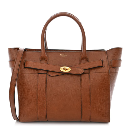 Mulberry Small Classic Grain Small Zipped Bayswater Oak 1 of 12