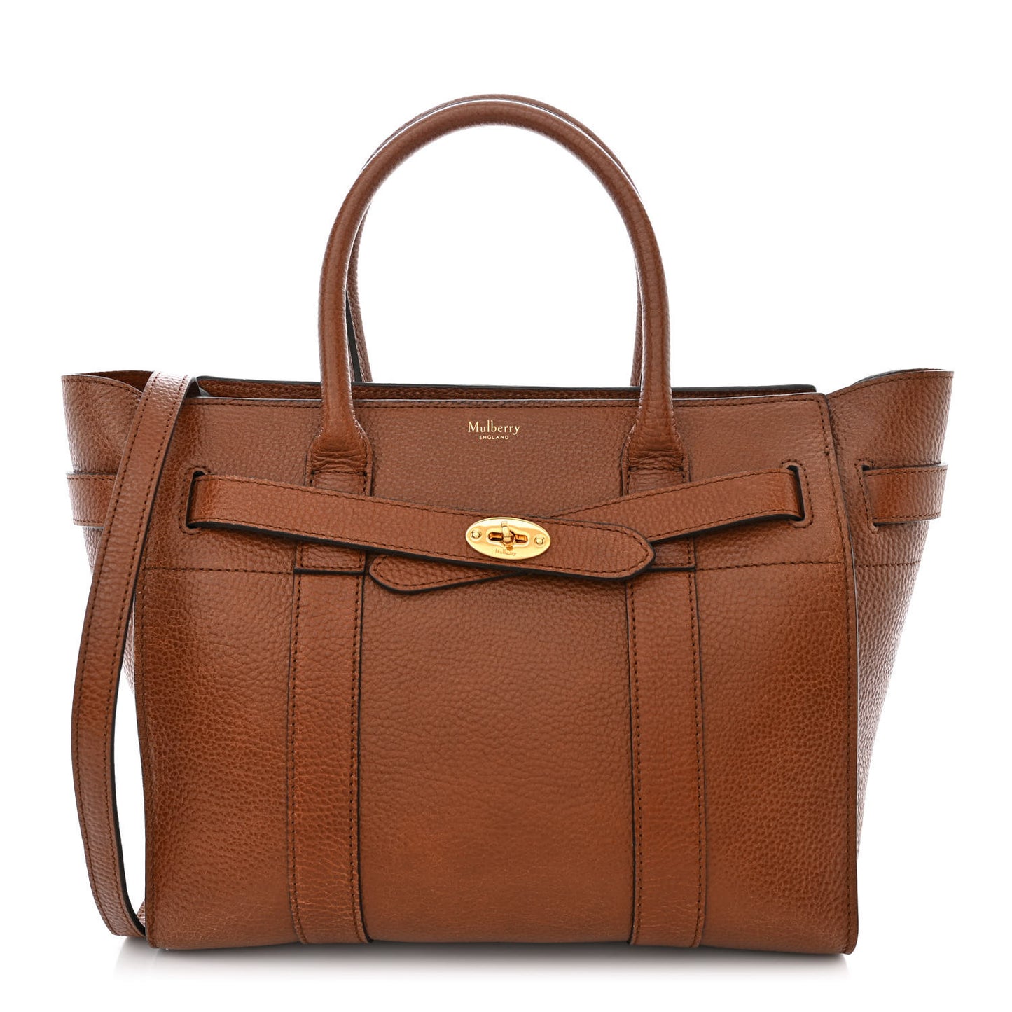 Small Classic Grain Small Zipped Bayswater Oak