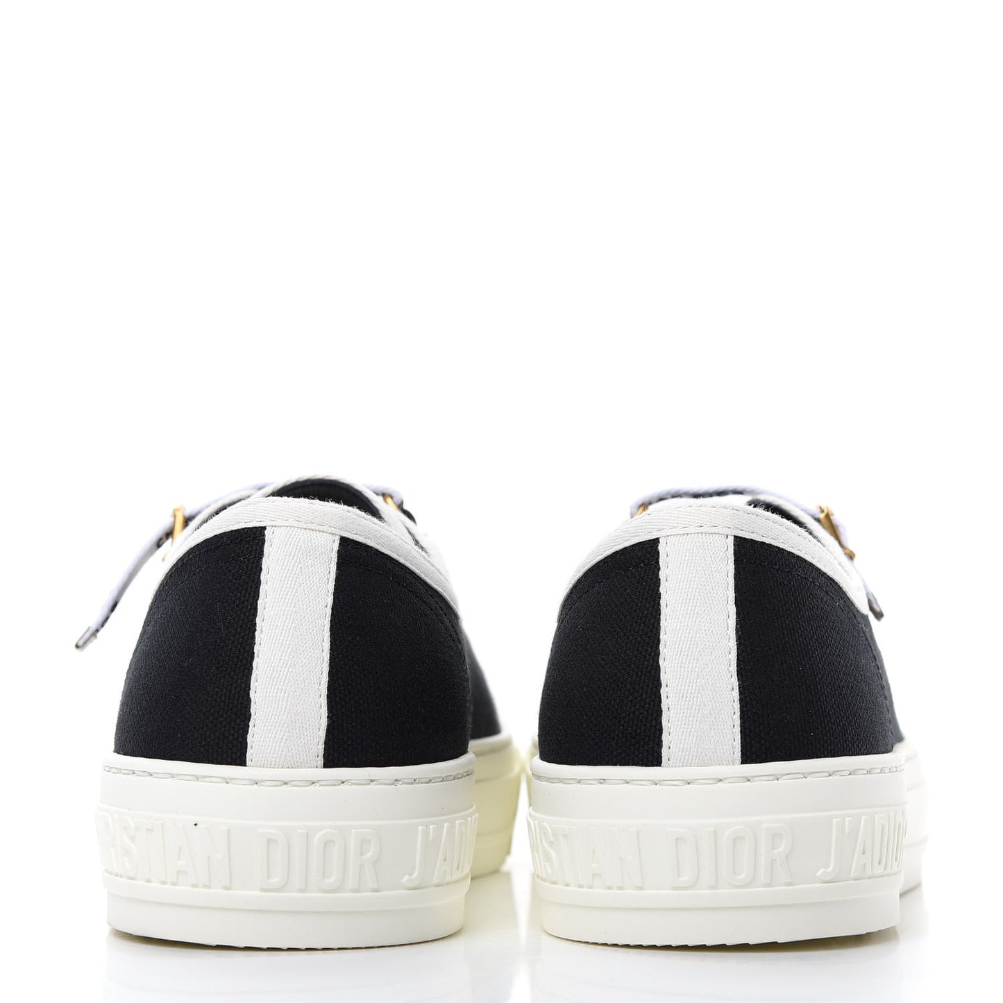 Canvas Walk'N'Dior Low Top Sneakers 38 Navy