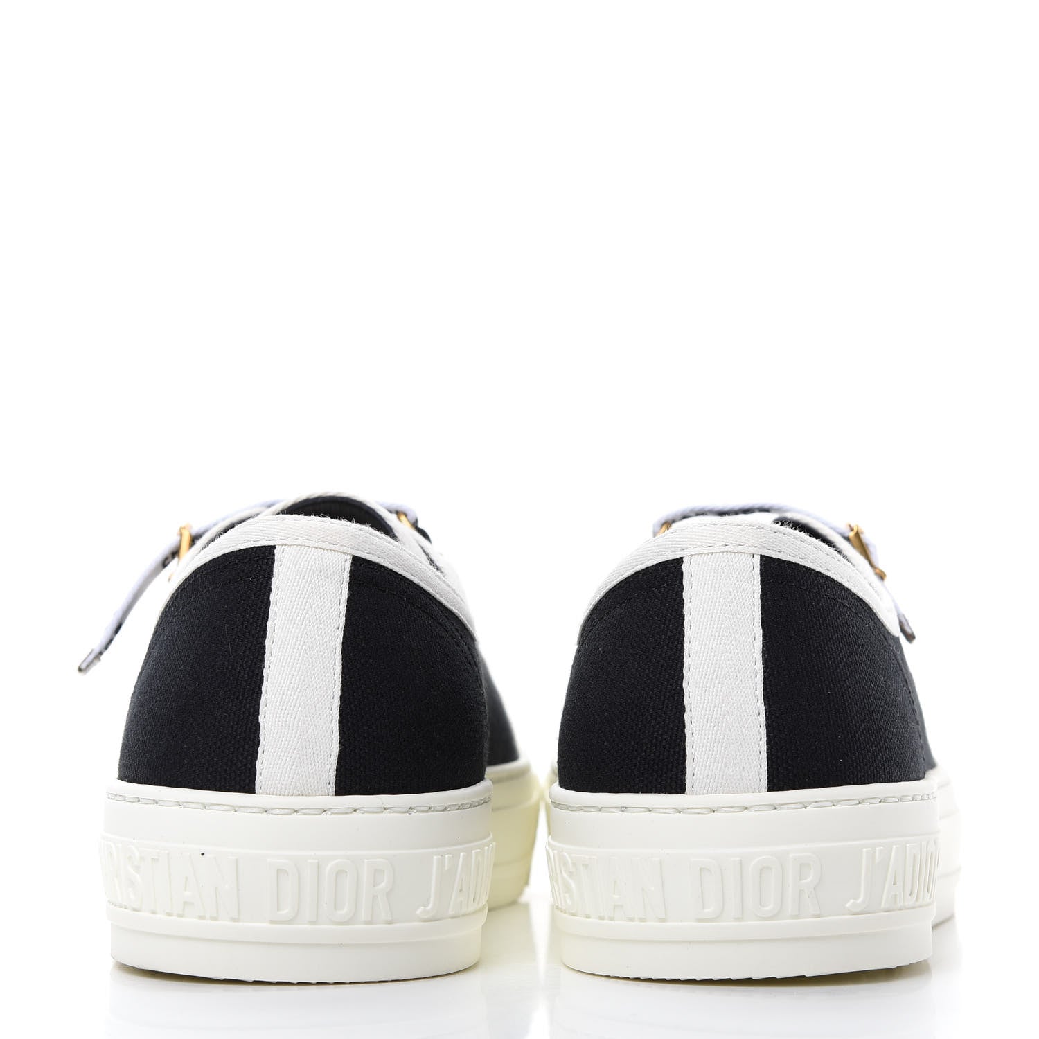 Christian Dior Canvas Walk'N'Dior Low Top Sneakers 38 Navy 7 of 10
