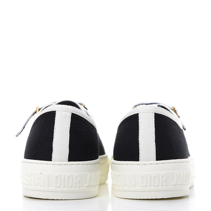 Christian Dior Canvas Walk'N'Dior Low Top Sneakers 38 Navy 7 of 10
