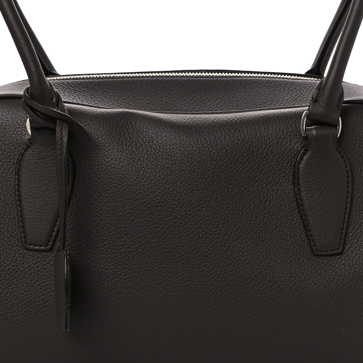 Grained Calfskin EW India Deep Brown