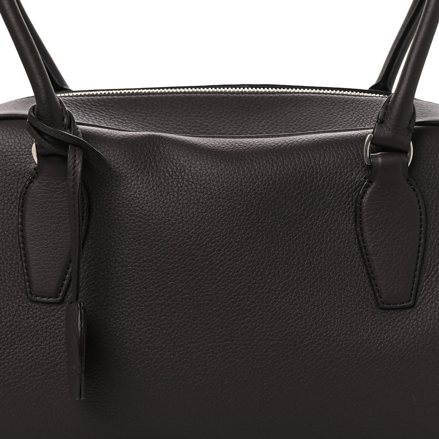 The Row Grained Calfskin EW India Deep Brown 7 of 10