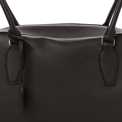 The Row Grained Calfskin EW India Deep Brown 7 of 10