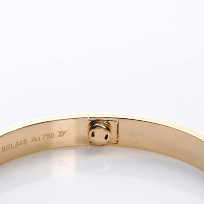Cartier 18K Yellow Gold LOVE Bracelet 18 6 of 7