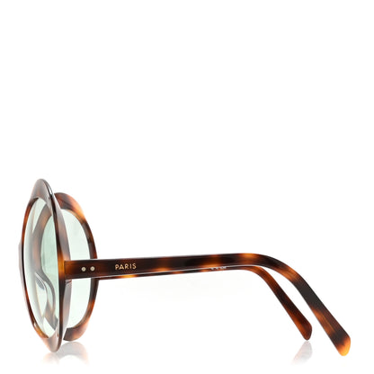 Celine Round Sunglasses CL40345I Tortoise 3 of 8