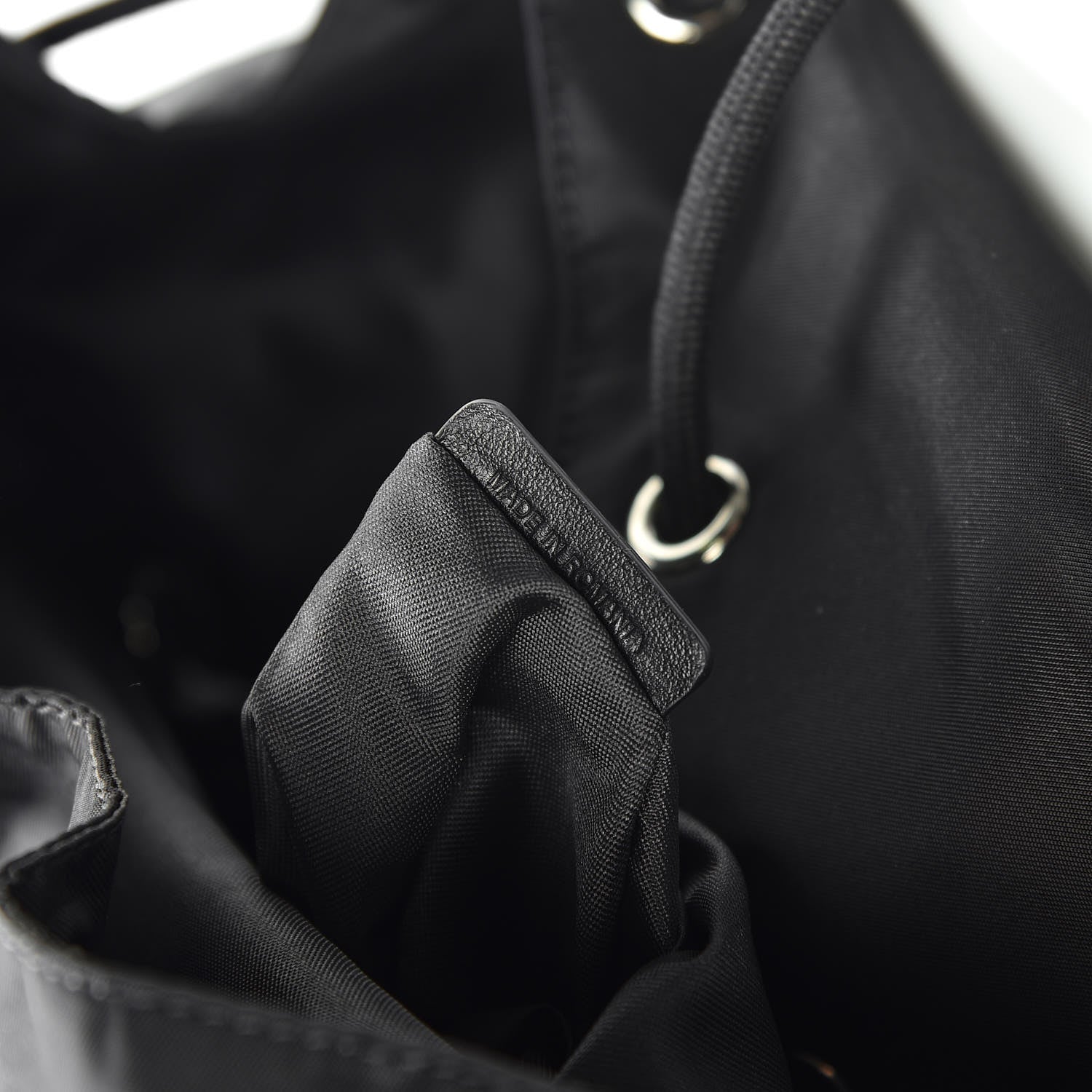Givenchy Nylon Light 3 Backpack Black White 8 of 11