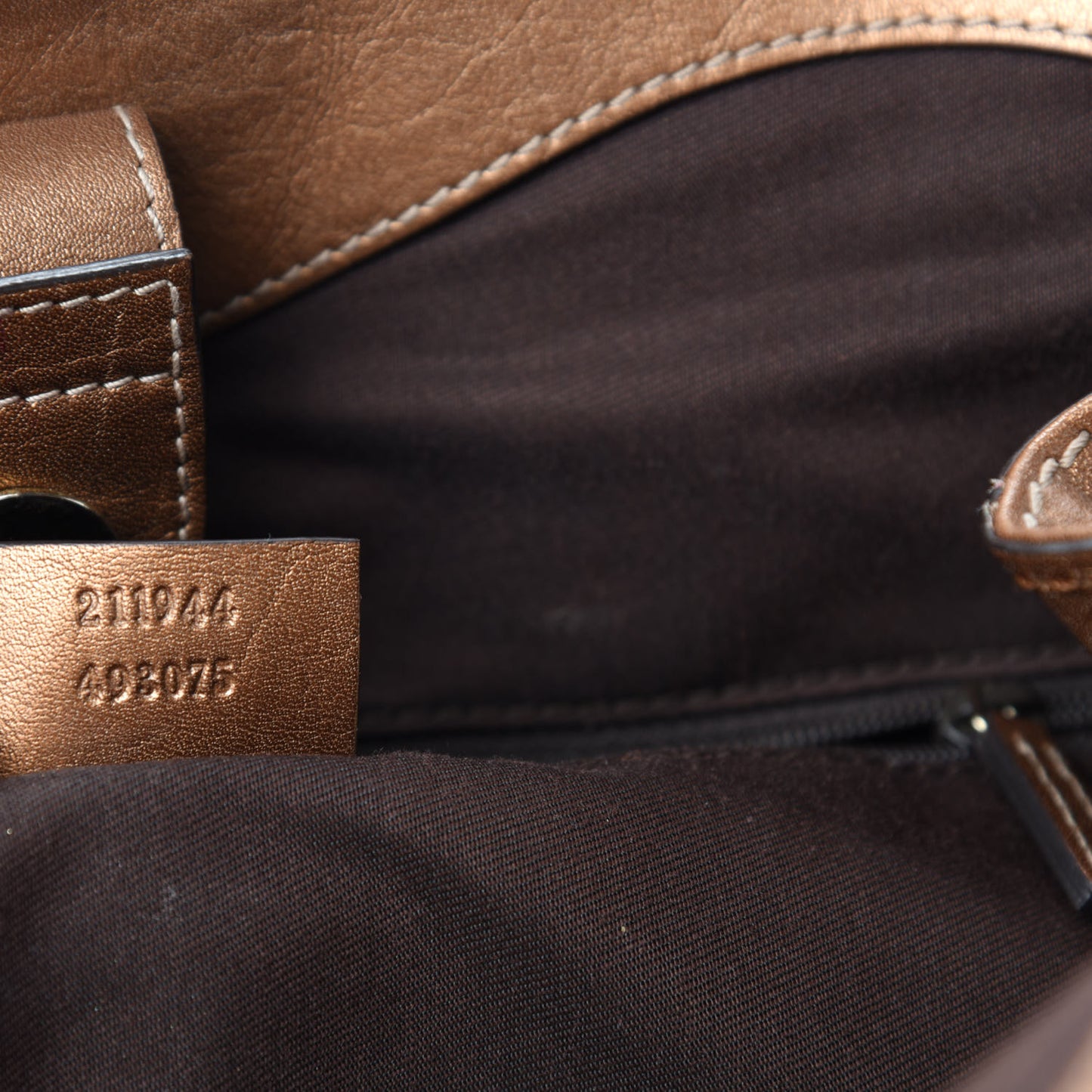 Monogram Medium Sukey Tote Bronze