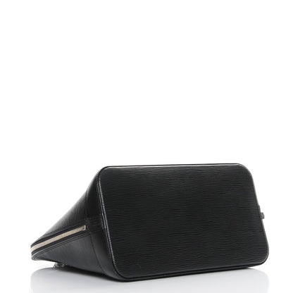 Louis Vuitton Epi Alma PM Black 4 of 10