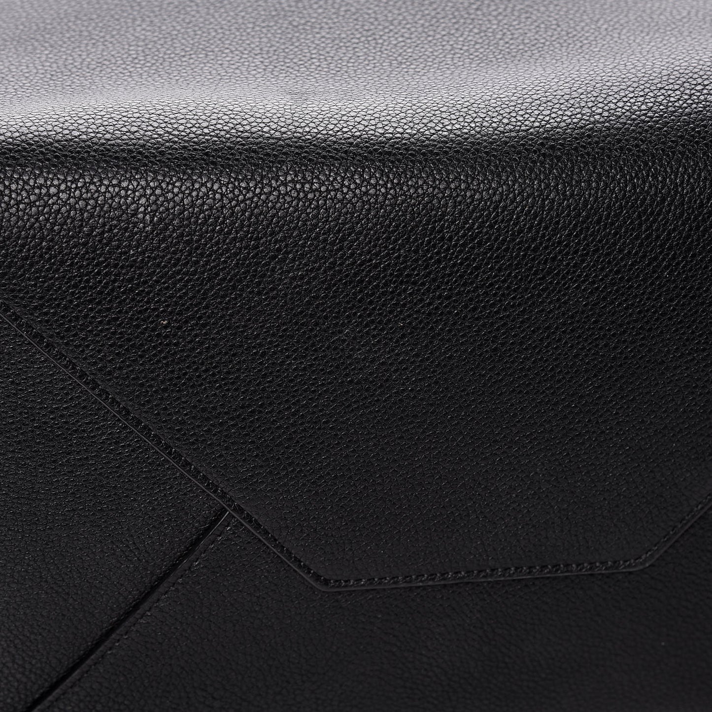 Soft Grained Calfskin Small Belt Cabas Phantom Black