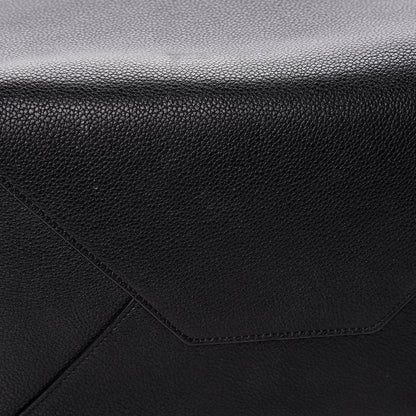 Celine Soft Grained Calfskin Small Belt Cabas Phantom Black 11 of 17