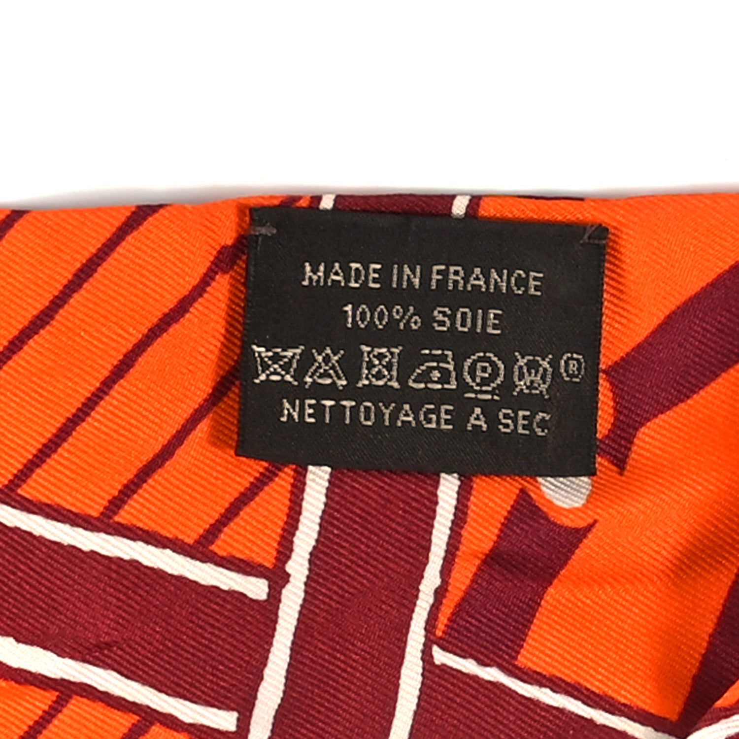 Hermes Silk Jeu De Soie Uniforme Twilly 3 of 4