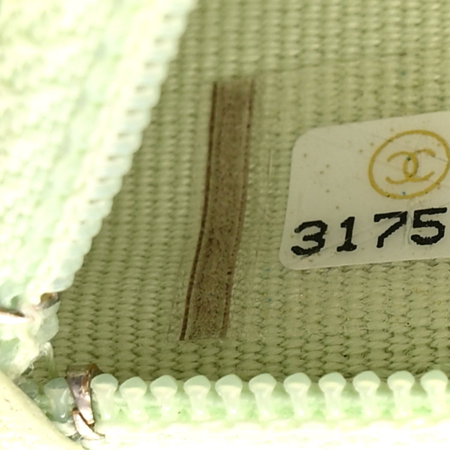 Lambskin Quilted Chanel 19 Clutch With Chain Light Green