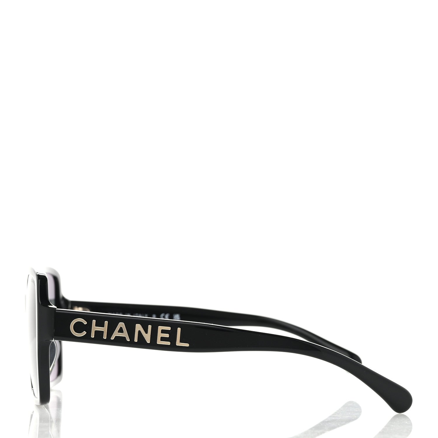 Chanel Acetate Square Sunglasses 5408-A Black 3 of 6
