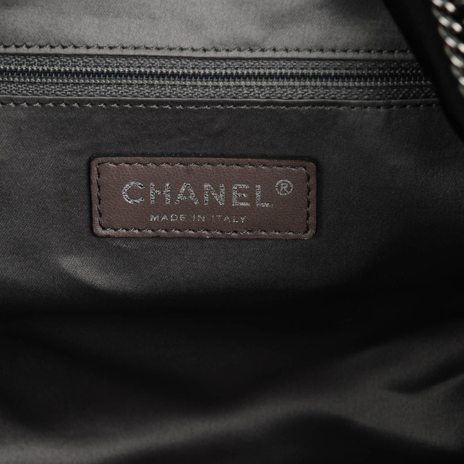 Chanel Satin Large Bow Bag Black 6 of 7