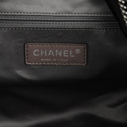 Chanel Satin Large Bow Bag Black 6 of 7