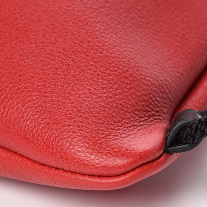 Gucci Calfskin Coco Capitan Logo Drawstring Backpack Hibiscus Red 9 of 9