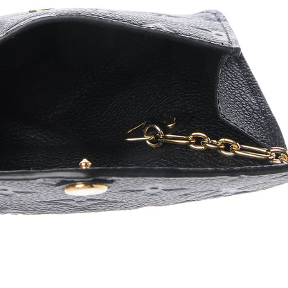Louis Vuitton Empreinte Key Pouch Black 5 of 9
