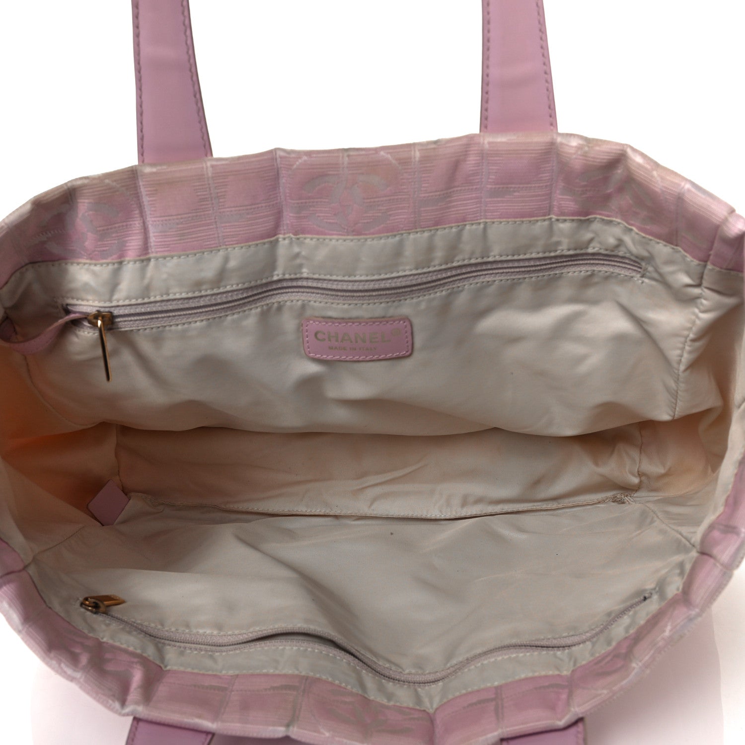 Chanel Nylon Medium Travel Tote Pink 4 of 8