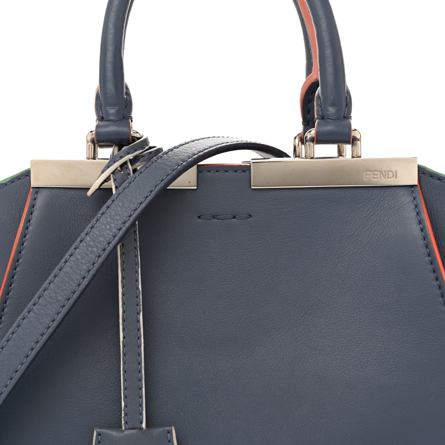 Fendi Vitello Dolce Mini 3jours Tote Mirto 1785123 – FASHIONPHILE