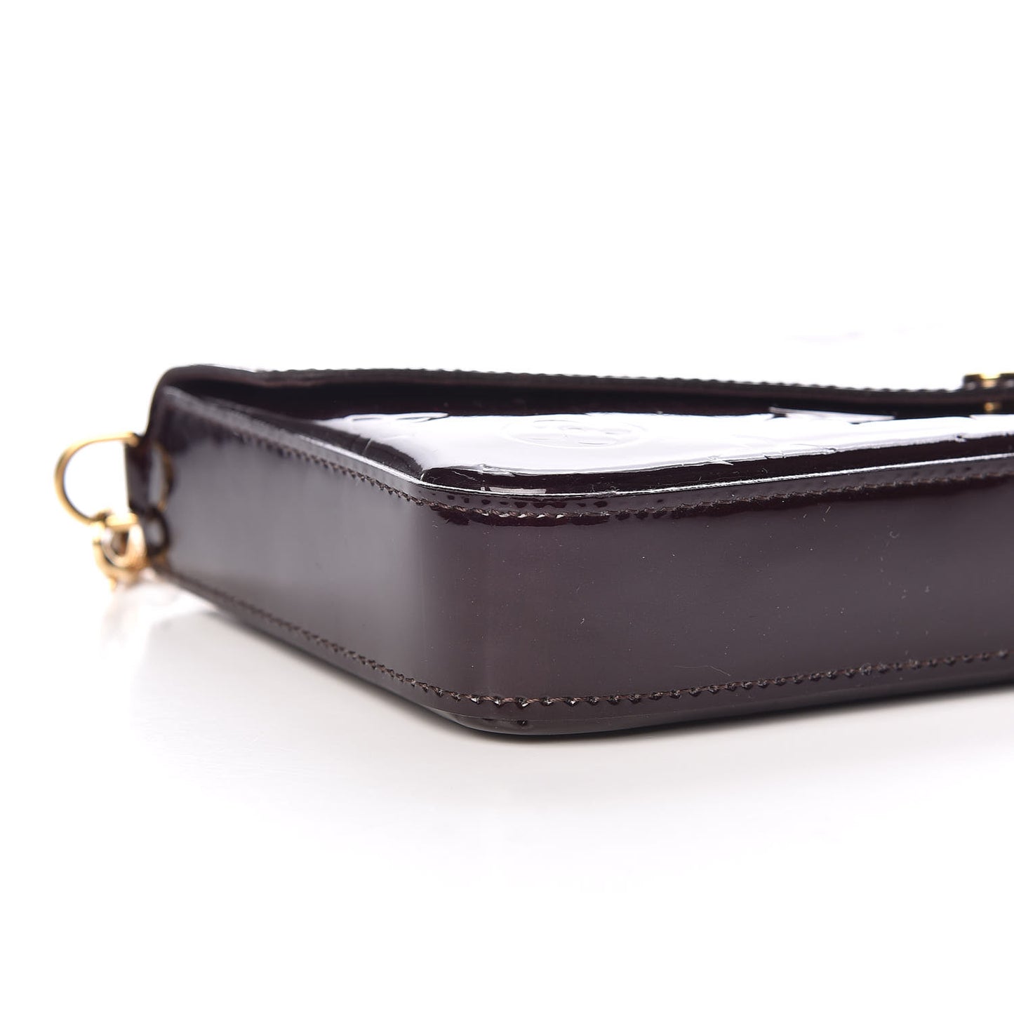 Vernis Pochette Felicie Chain Wallet Amarante