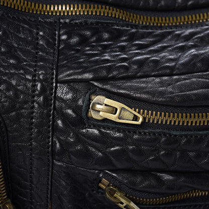 Alexander Wang Pebbled Lambskin Max Fanny Pack Belt Bag Black 9 of 9