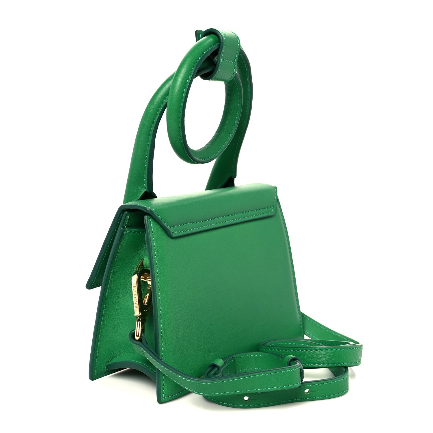 Jacquemus Calfskin Le Chiquito Noeud Green 3 of 9