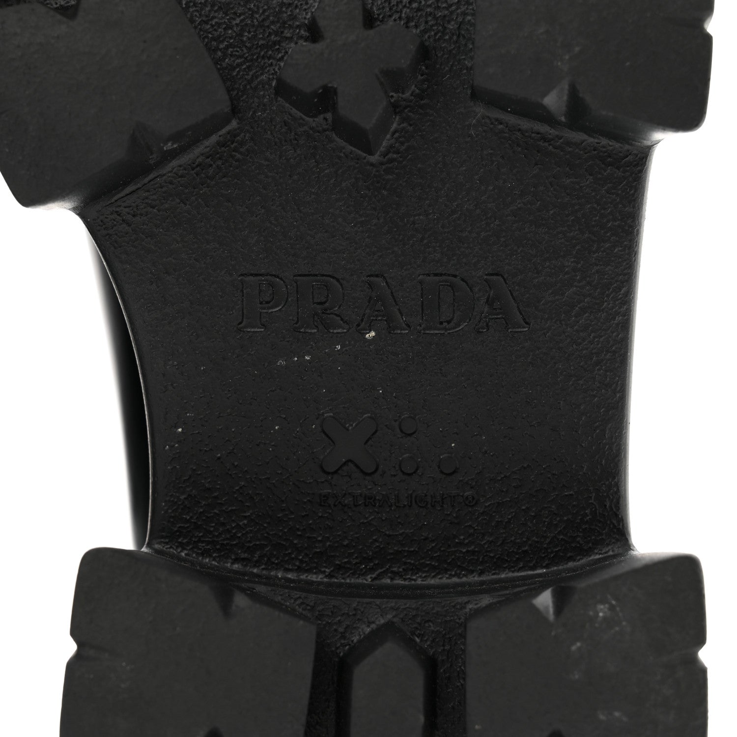 Prada Spazzolato Rois Womens Monolith Chelsea 55mm Ankle Boots 39 Black 7 of 12
