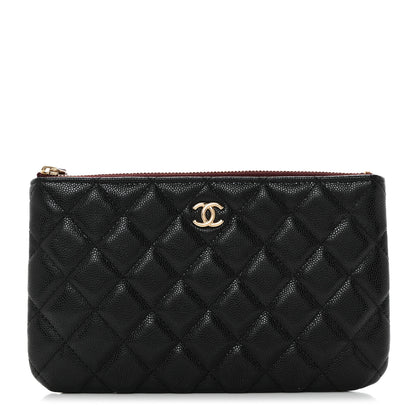 Chanel Caviar Quilted Small Pouch Black 1 of 7