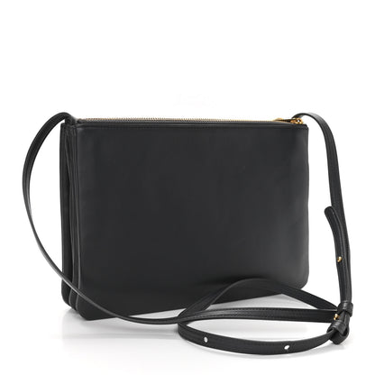 Celine Lambskin Small Trio Crossbody Bag Medium Grey 2 of 12