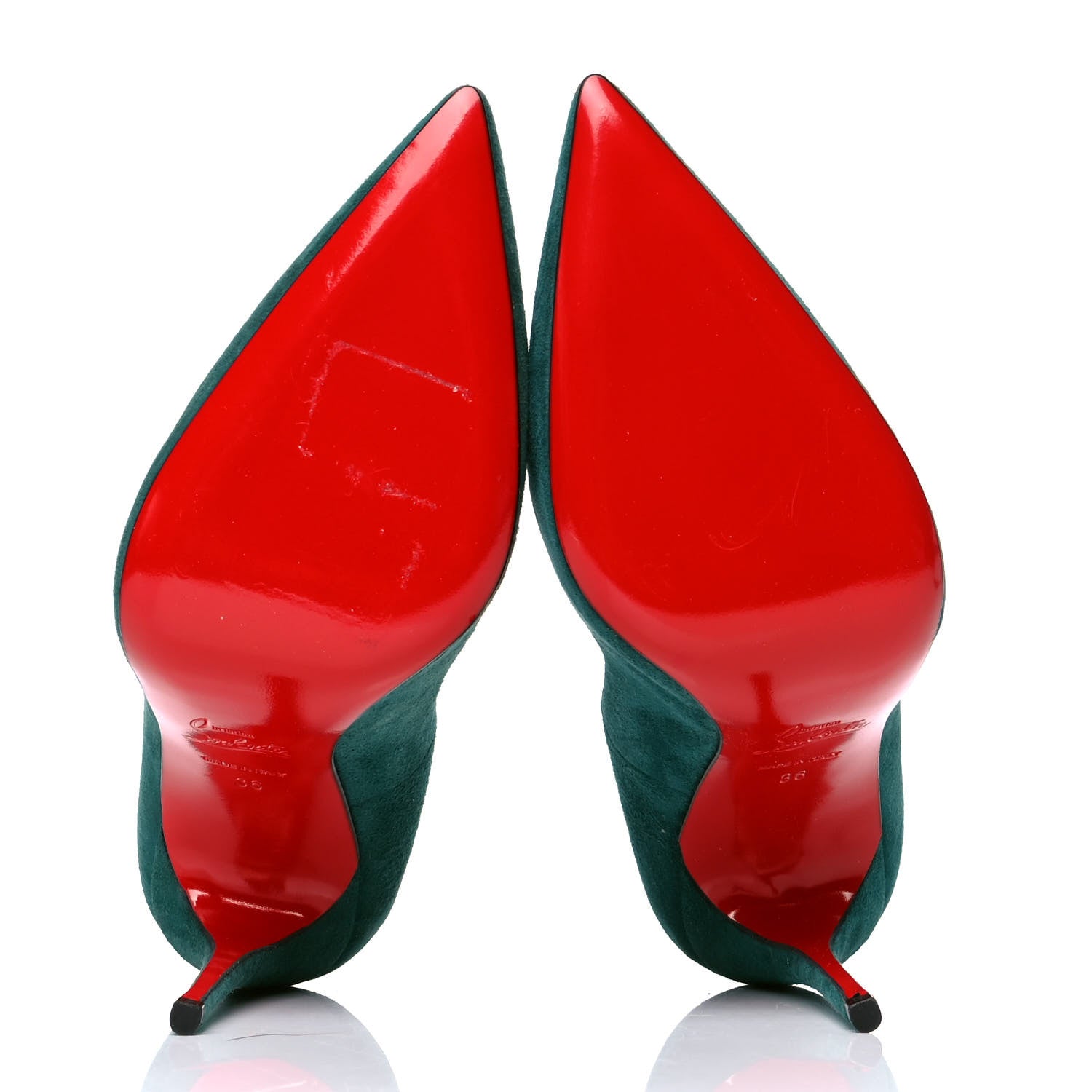 Christian Louboutin Suede So Kate 120 Pumps 36 Forest 4 of 5
