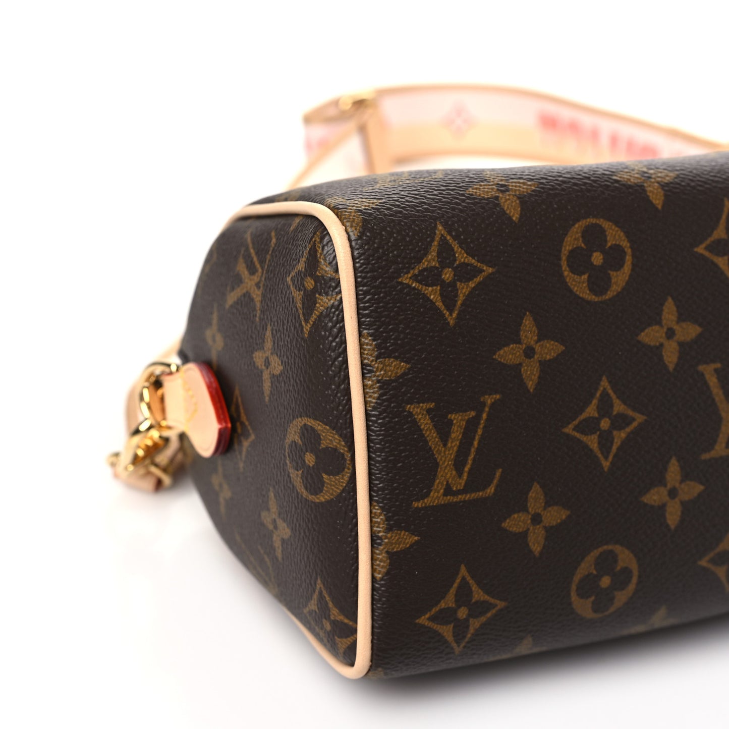 Monogram Speedy Bandouliere 20 Pink Orange