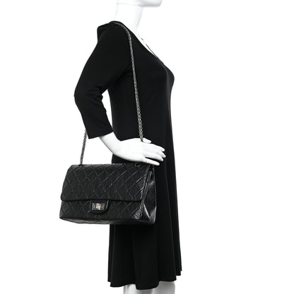 Chanel Aged Calfskin Quilted 2.55 Reissue 227 Flap Black 2 of 12