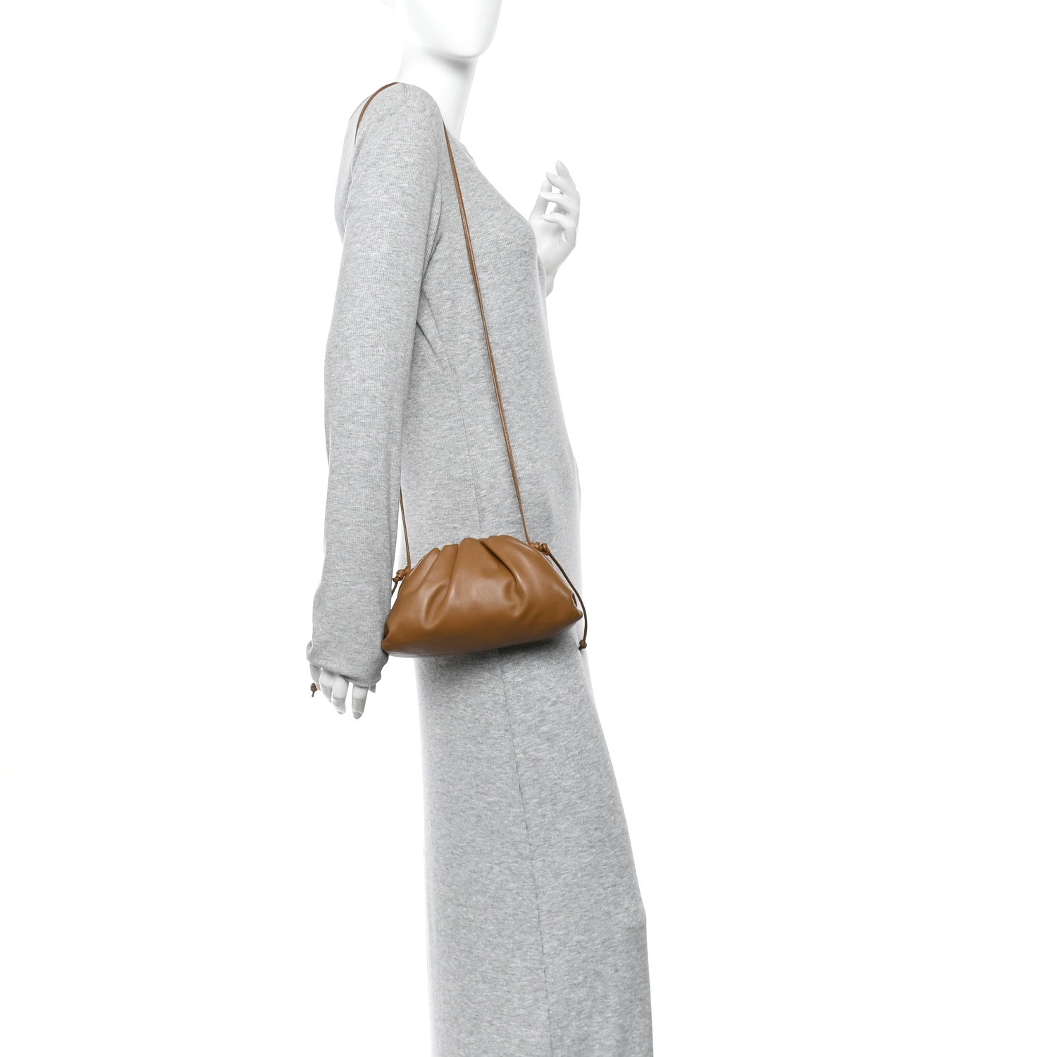 Bottega Veneta Butter Calfskin The Mini Pouch Camel 2 of 10