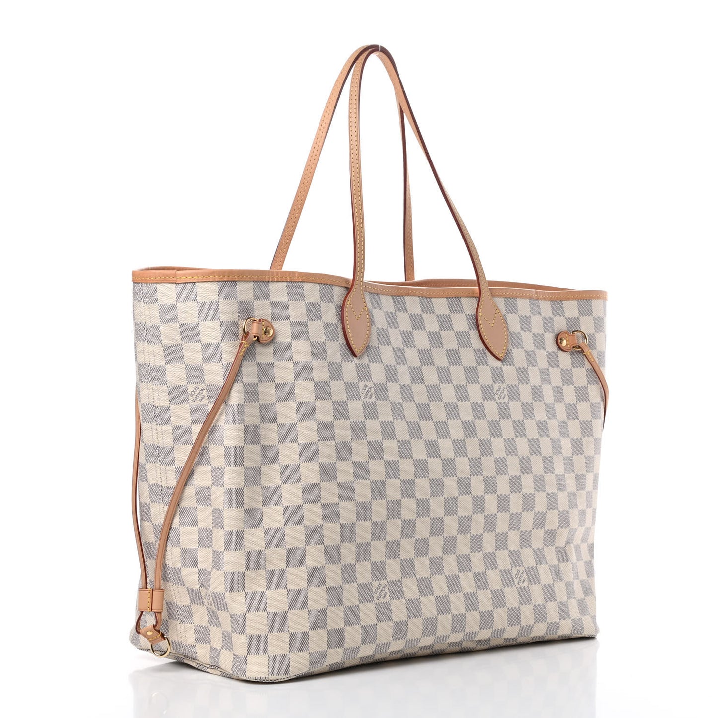 Damier Azur Neo Neverfull GM Rose Ballerine