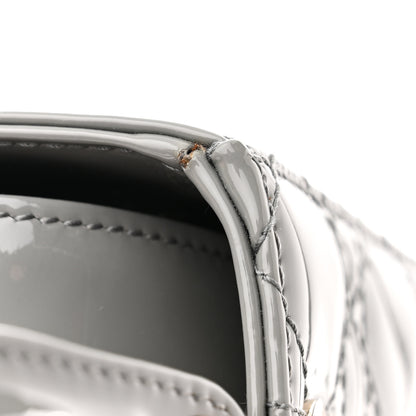Christian Dior Patent Cannage Small Lady Dior Grey 11 of 12