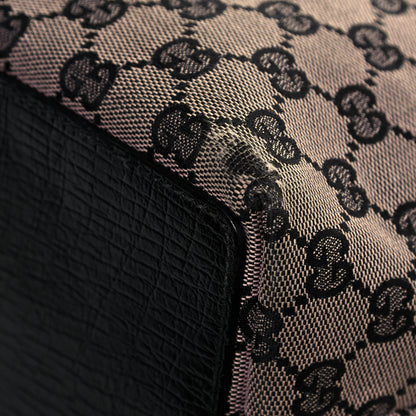 Gucci Monogram Large Bucket Tote Black 11 of 13