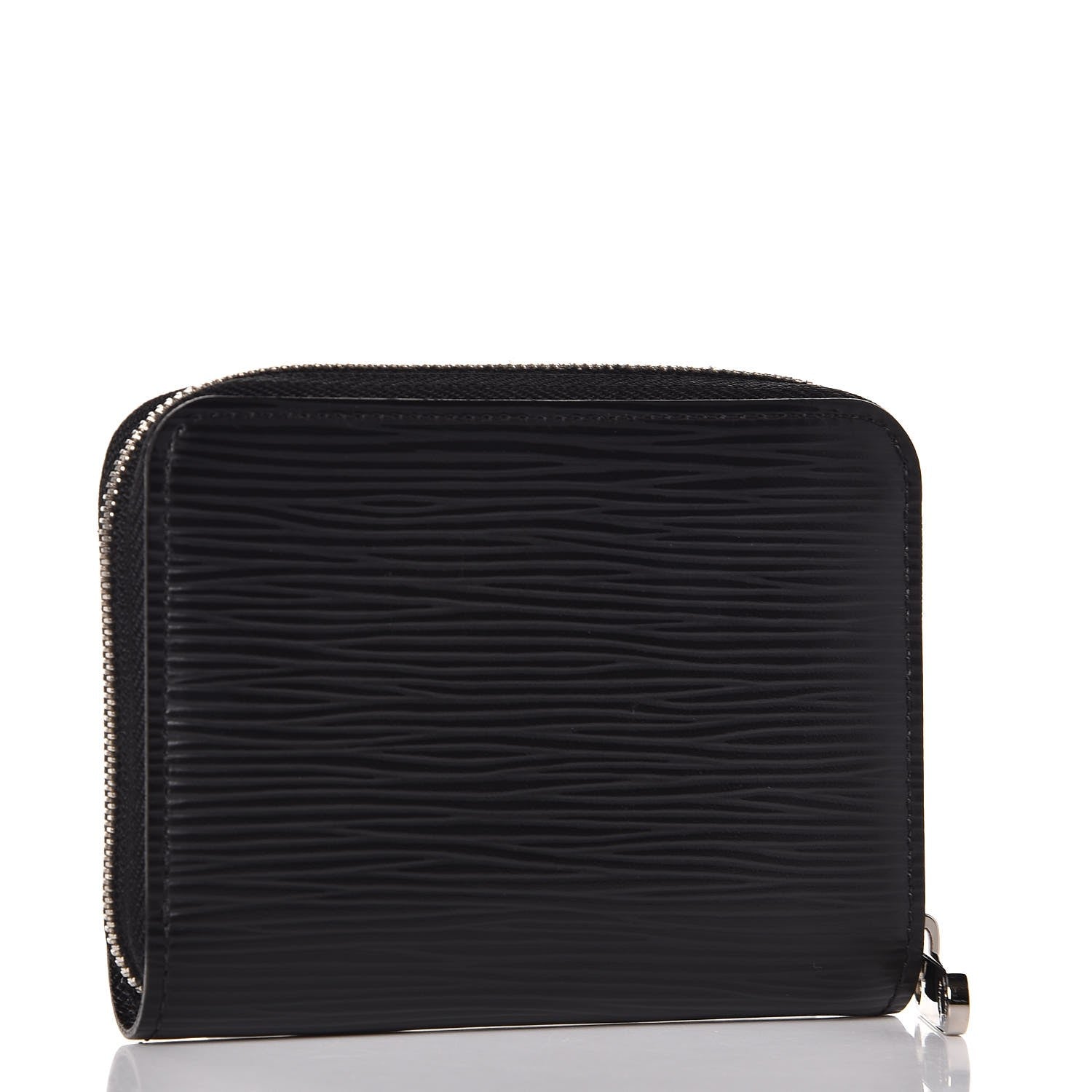 Louis Vuitton Epi Zippy Coin Purse Black 3 of 9