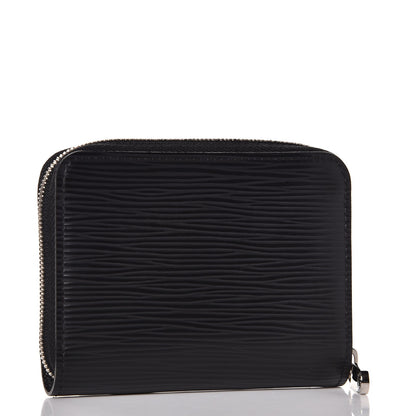 Louis Vuitton Epi Zippy Coin Purse Black 3 of 9