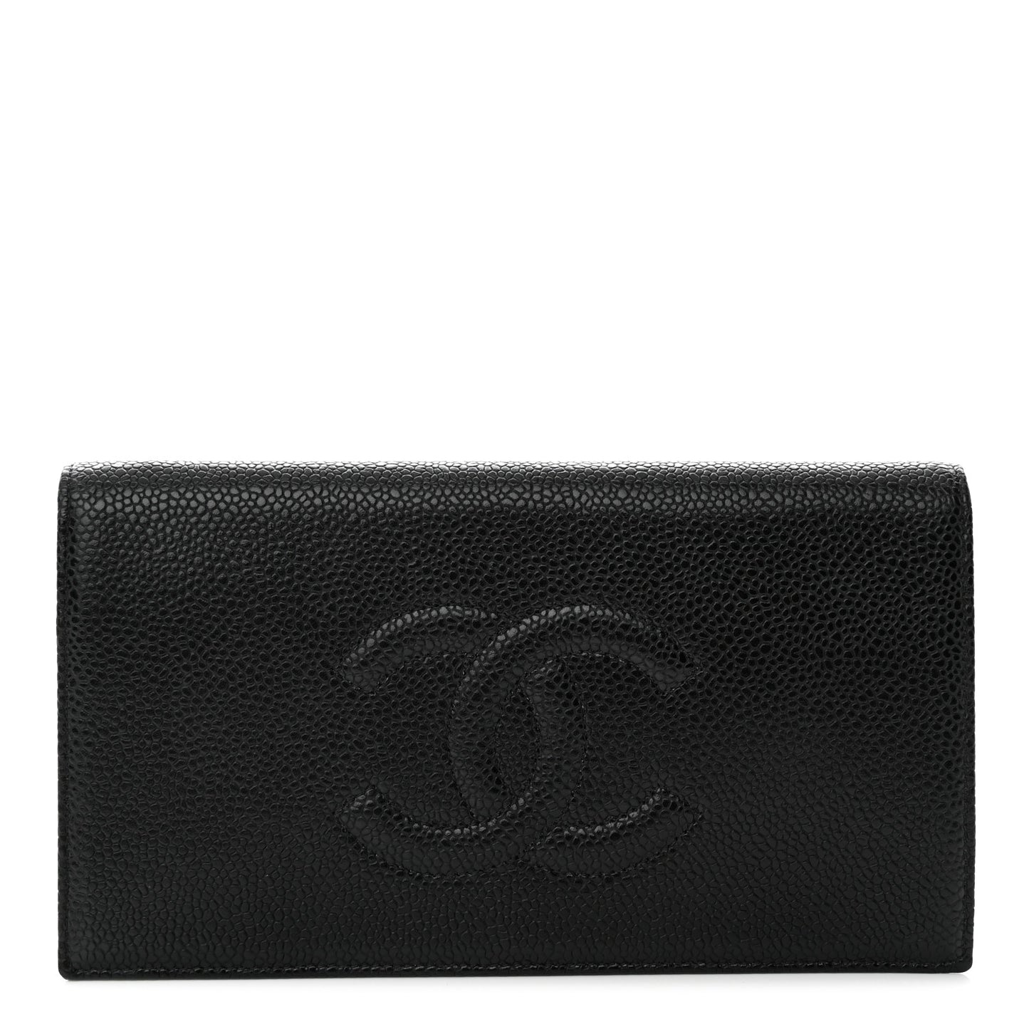 Caviar Timeless CC Yen Wallet Black