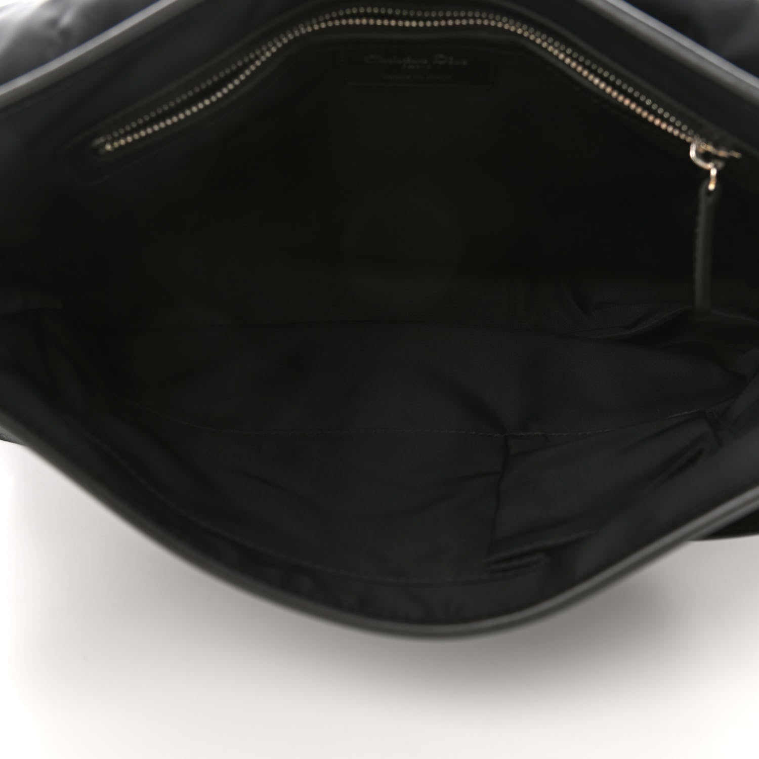 Christian Dior Nylon Cannage Charming Lock Messenger Bag Black 5 of 9